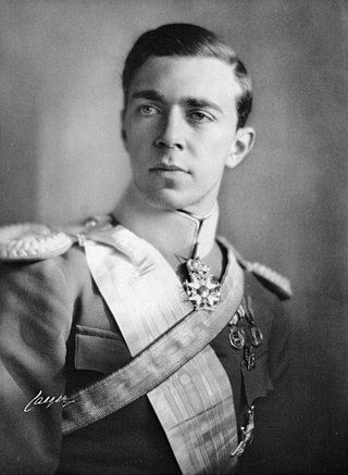 image of Prince Gustaf Adolf, Duke of Västerbotten
