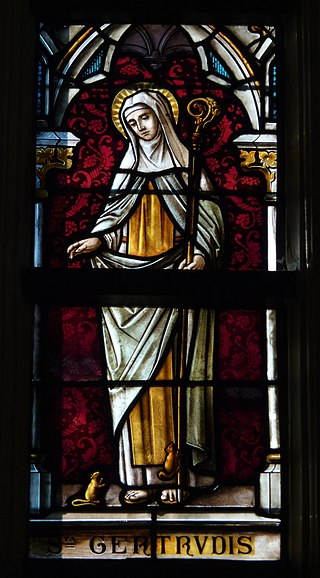 image of Gertrude of Nivelles